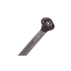 Kábelkötő 360x7,5 fekete UV 2-LOCK acélfogak BMTN3776 /100db/ 147249298 - Kábelkötegelő