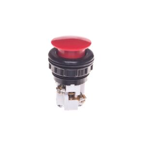 Vezérlő gomb 38mm piros önbeálló 1Z 1R W0-N1-1DP C