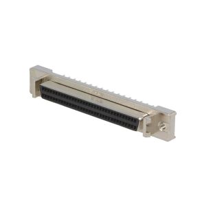 Conector fir-la-placă Soclu feminin ecranat cu 68 de pini THT 5749721-7 147249341 - Conectori