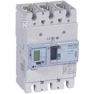 Comutator de alimentare 100A 3P 50kA DPX3 250 EL+P 420465 147249376 - Întrerupătoare de circuit