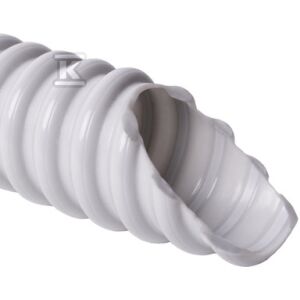 Rura giętka karbowana 32/38mm 30m jasno szara SPIROFLEX SF32_K30 147249466 - Rurka krtaniowa