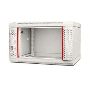 Rack szekrény 19 6U, 600x600, medál, szürke (WGF06-66EH-WGG) GETFORT