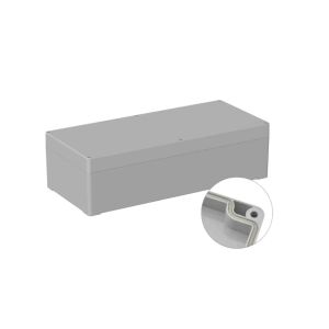 Általános célú árnyékolt ház Szürke IP66 Szilikon, 160 x 360 x 100mm, RS PRO 5U2 147249577 - Építkezés & Felújítás