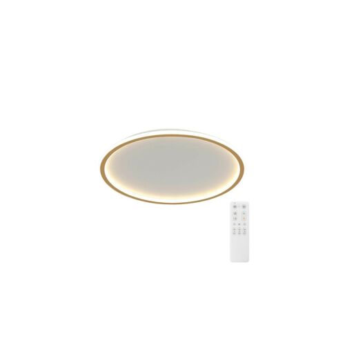 Abigali arany LED mennyezeti lámpa 500*45mm 36W - három szín, homályosítható - Távirányító 147249603