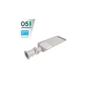 Lampă de iluminat stradal LED 70W 8040lm 4000K LED-uri SAMSUNG IP65 Gri 5 ani garanție Suport reglabil 2120438 147249660 - Lămpi stradale