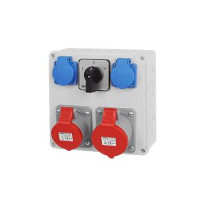 ÉPÍTÉSI ELOSZTÓ DOBOZ KIKAPCSOLÓVAL L0P RSBO.LP112