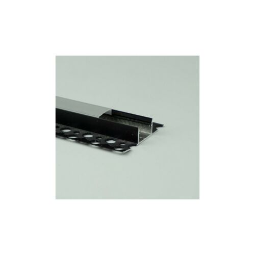 GNS02 profil felületi fekete + tejüveg ernyő 2m 147249838