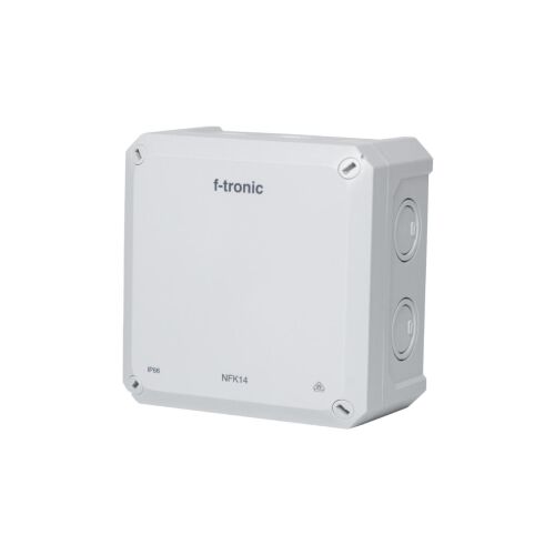 Fali doboz NFK14 140x140x81mm halogénmentes hermetikus IP66 szürke NEPTUN Compact F-TRONIC 147249861