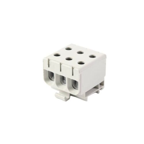 Univerzális síncsatlakozó ETB 35/1x3 (L1,L2,L3) Al/Cu elektromos csavaros 6 lyuk a kábelekhez Elektro Becov 147249923