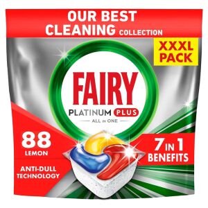 Fairy Platinum Plus All in One mosogatógép-tabletta, 88 db 147249932 - Mosogatás