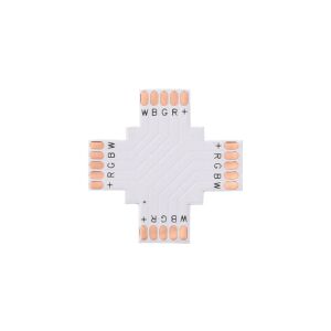 12 mm-es RGBW LED szalaghoz való csatlakozó PCB X