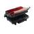 Berlinger Haus BH-9060 Metallic Line Burgundy Edition Elektro-Grill, offener Grill mit Antihaftbeschichtung