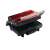 Berlinger Haus BH-9060 Metallic Line Burgundy Edition Elektro-Grill, roter Elektro-Grill mit Antihaftbeschichtung, offener Grill