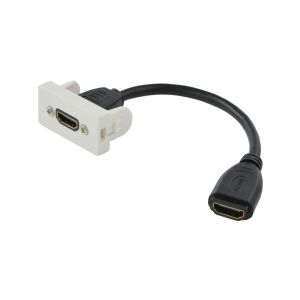 1M 22,5x45 HDMI 1.4 20cm Mediabox modul NEKU 147250206 - HDMI kábel