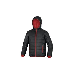 Töltött puff kabot poliamid fekete-piros szín 3XL méret DOONNR3X 147250233 - Férfi ruházat