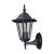 Homlokzati lámpa retro stílusú, STANDARD fekete, IP44 E27-es K-5009A UP Fekete Kaja Lighting 147250244