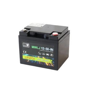 MWLJ 12-50-IN: LiFePO4 akkumulátor 12.8V/50Ah IN / LiFePO4 akkumulátor 12.8V/50Ah IN - (198x166x170mm) 147250274 - Akkumulátor