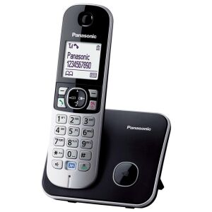 Panasonic | Telefon bezprzewodowy | KX-TG6811FXM | Wbudowany wyświetlacz | Identyfikacja numeru dzwoniącego | Metaliczny szary