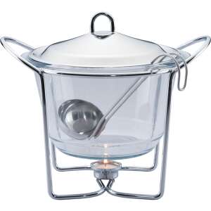 Berlinger Haus BH-1384 Soup Warmer with Glass Bowl and Ladle - Food storage container