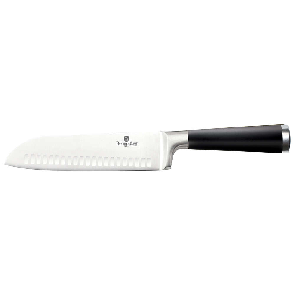 Berlinger Haus BH-2453 Royal Black Collection Rozsdamentes acél santoku kés