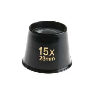 Nagyító üveg, típus: Biaszferikus szemlencse, nagyítás: 15, átmérő: 29mm 147250774 - Nagyító