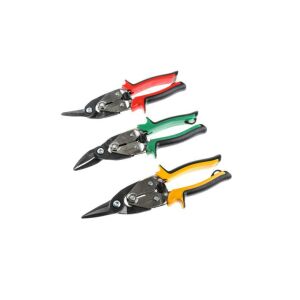 Lemezolló készlet, hossz: 250 mm, Bal, jobb, egyenes