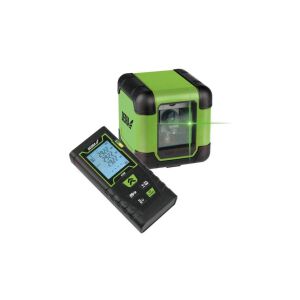 ZESTAW LASER KRZYŻOWY GREEN + DALMIERZ 40M 147250886 - Poziomowanie laserowe