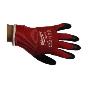 ARBEITSHANDSCHUHE MIT SCHNITTSCHUTZ, WINTERGRÖSSE M/8 147250891 - Arbeitshandschuhe