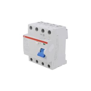Întrerupător diferențial 4P 63A 300mA instantaneu F204 A-63/0.3 2CSF204101R3630 147250916 - Întrerupătoare de circuit