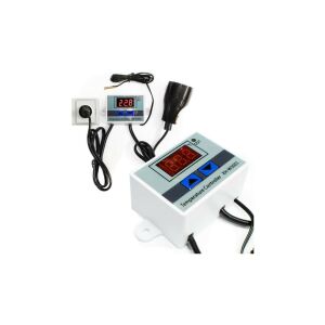 ELEKTRONIKUS TERMOSZTÁT HŐMÉRSÉKLET-SZABÁLYZÓ ALJZATTAL ÉS DUGASZOLÓVAL 230V