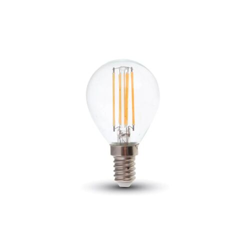 V-TAC 4W E14 hideg fehér filament LED égő - SKU 4426
