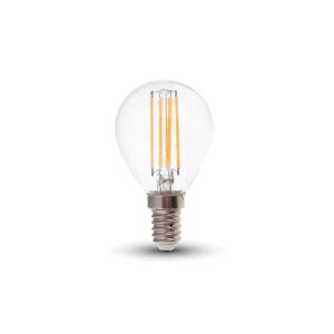 V-TAC 4W E14 hideg fehér filament LED égő - SKU 4426