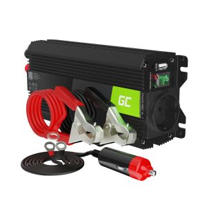 GREEN CELL Car Power Inverter PRO 24V to 230V 500W/1000W Mod Sine 147251737 - Elektronika samochodowa