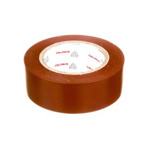 Cellpack Isolierband 128 PVC braun 10m (145817) 147251841 - Bürobedarf
