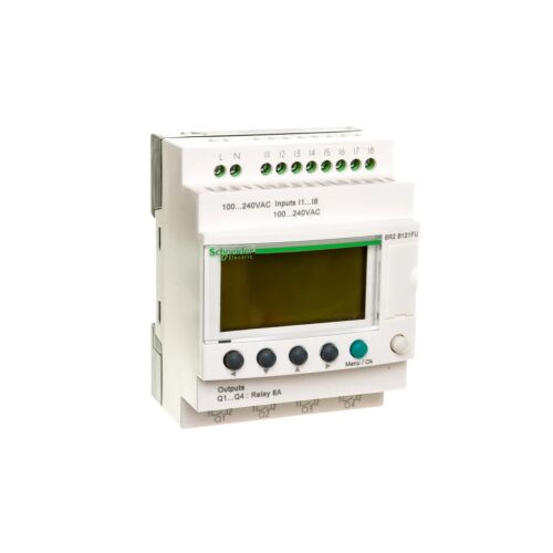 Programozható relé 100-240V AC 8be 4ki Zelio Logic SR2B121FU 147251916