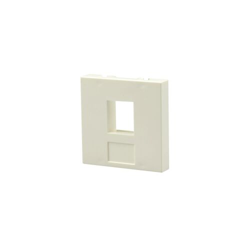 Egyszeres keystone adapter 2M 45x45 fehér Mediabox 147252101