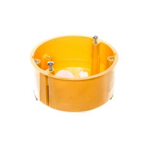Puszka uniwersalna fi 73mm żółta KU 68 LD/1 NA 147252114 - Pudełko do montażu i oprawy