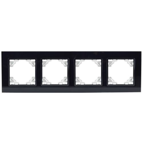 QUADRA ÜVEG KERET, NÉGYES, FEKETE, ALJACKHOZ ÉS KAPCSOLÓHOZ 147252137