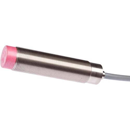 IN180250, induktív érzékelő, M18x1 78long, Nem süllyesztett, Sn: 8, 10-35V DC, 0-180C, PNP NC, 2m szilikon kábel 147252181