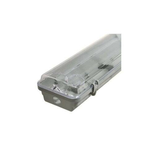 LED fluoreszcencias lámpatest 2*36W IP65 ABS/PS reflex nélkül