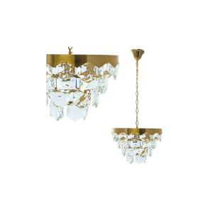 Fehér üvegárnyékos arany színű függőlámpa ARCTURUS G9 aljzattal - P0574-01F-F7AA Zuma Line