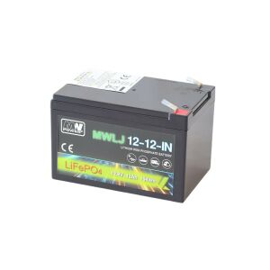 MWLJ 12-12-IN: LiFePO4 akkumulátor 12.8V/12Ah IN / LiFePO4 akkumulátor 12.8V/12Ah IN - (152x98x97mm) 147252460 - Akkumulátor