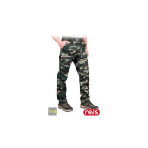 Munkásnadrág öv alatt YES katonai mintás TRWALE 48-as méret