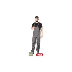 Munkásnadrág kertészoverál YES szürke TRWALE 62-es méret 147252521 - Munkás overál