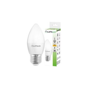 LED izzó E27 B35 5W = 40W 470lm 3000K hő 180 LIMILED