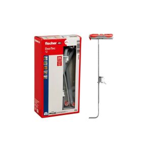 DUOTEC Billenő dübel 12 (világosszürke/piros, 10 db)