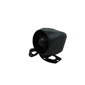 Akkumulátoros riasztó sziréna 1 hangjelzésű 12V 20W