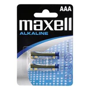 MAXELL ELEM ALKALINE LR03/AAA BLISTER*2 723920.04.CN 147253000 - Elem