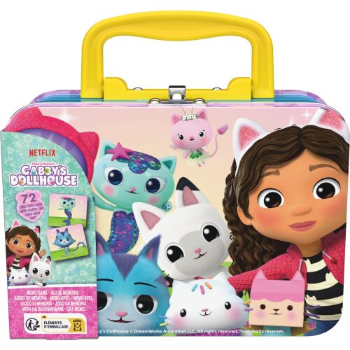 Games KOG KOL Gabbys MemoGameMiniTin GML Card Game Memória 147253052