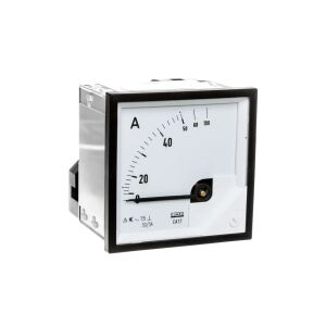 Lumel Analóg műszerfal ampermérő 50/100A áramváltóhoz 50/5A 72x72mm (EA17N F41300000000)